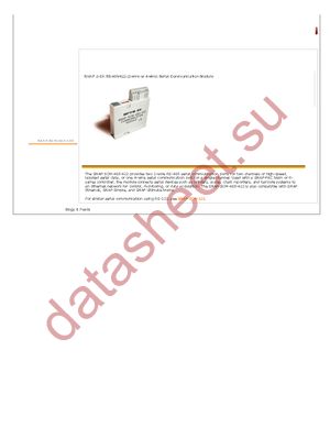 SNAP-SCM-485-422 datasheet  